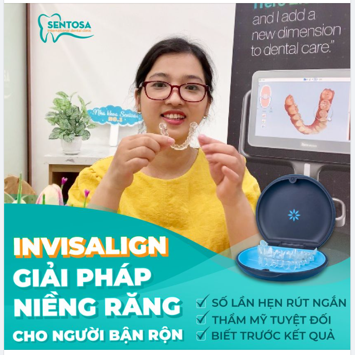 INVISALIGN ​​​​​​​ GIẢI PHÁP NIỀNG RĂNG CHO NGƯỜI BẬN RỘN