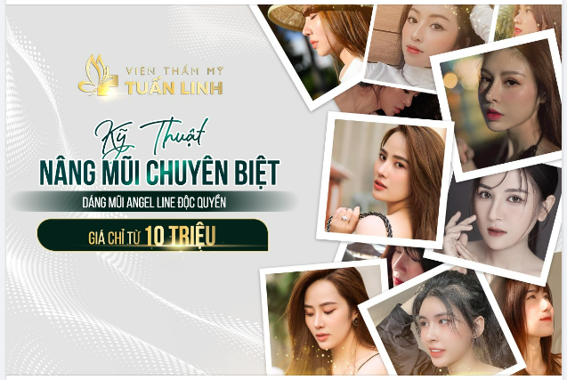 NÂNG MŨI TẠI TUẤN LINH - AN TOÀN - AN TÂM - BỀN ĐẸP