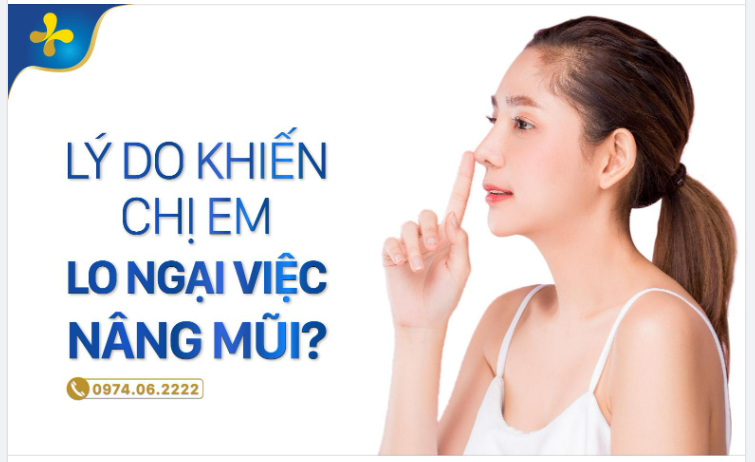 NHỮNG NỖI LO THƯỜNG GẶP CỦA KHÁCH HÀNG KHI ĐI NÂNG MŨI