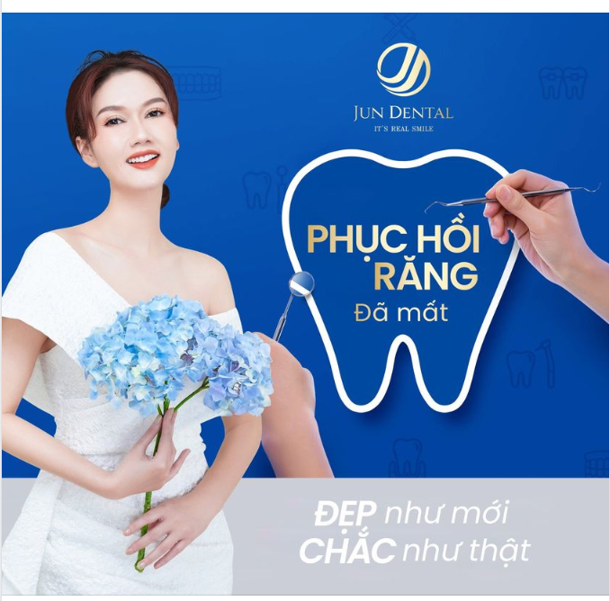 PHỤC HỒI RĂNG ĐÃ MẤT - ĐẸP NHƯ MỚI - CHẮC NHƯ THẬT