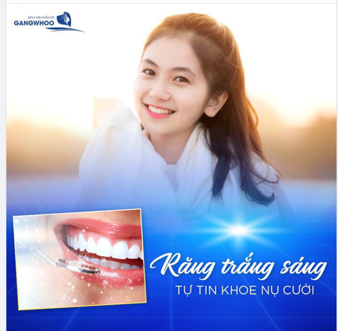 RĂNG TRẮNG SÁNG, TỰ TIN KHOE NỤ CƯỜI.