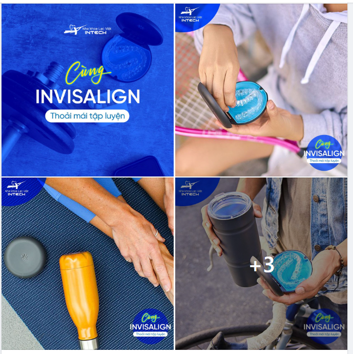 THOẢI MÁI TẬP LUYỆN CÙNG INVISALIGN