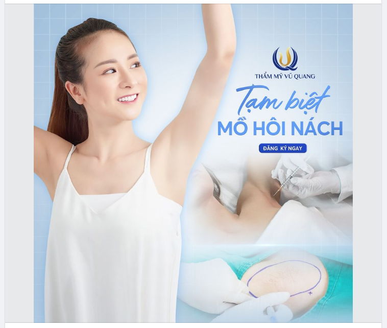 TRIỆT SẠCH MỒ HÔI NÁCH - RÚT GẦN KHOẢNG CÁCH