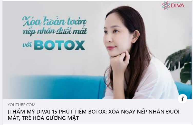 15 PHÚT TIÊM BOTOX XÓA NẾP NHĂN, TRẺ HÓA GƯƠNG MẶT