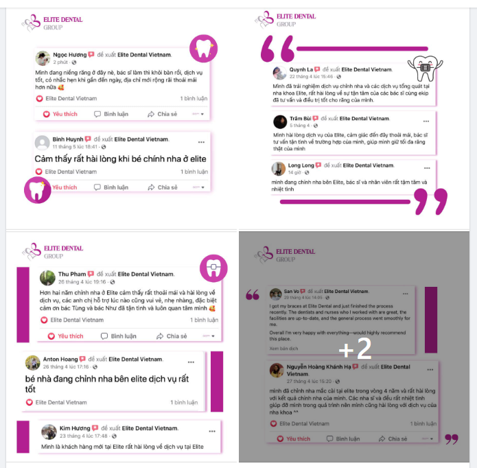 Khách hàng niềng răng nói gì về Elite Dental
