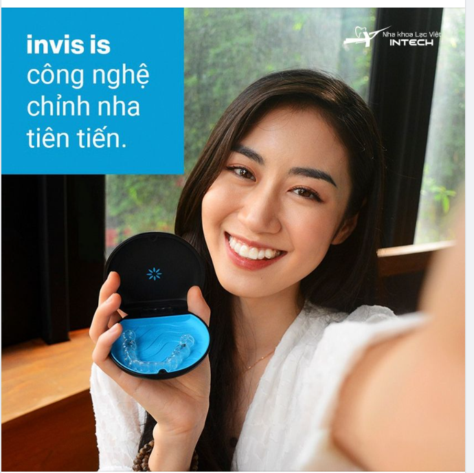 Khay niềng trong suốt, "vô hình" đem lại tính thẩm mỹ tối ưu.