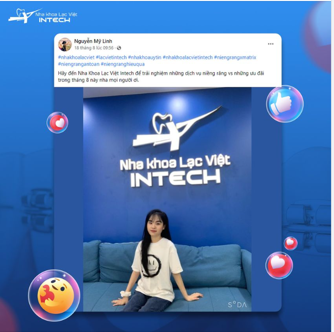 LẠC VIỆT INTECH ĐỒNG HÀNH CÙNG KHÁCH HÀNG VÌ MỘT NỤ CƯỜI XINH