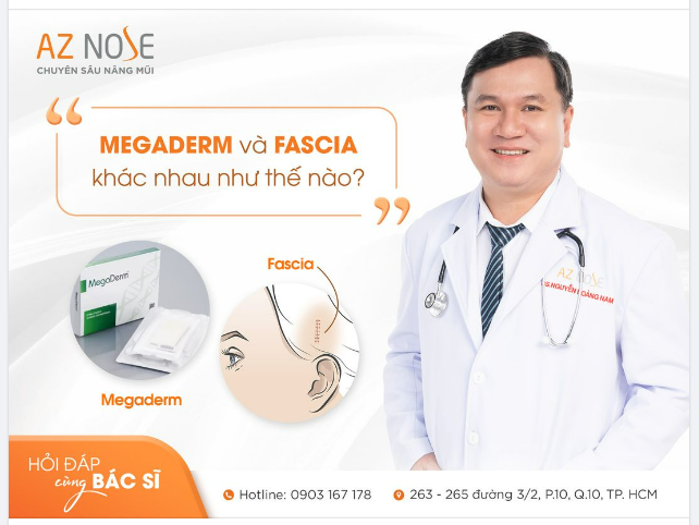 MEGADERM VÀ FASCIA KHÁC NHAU THẾ NÀO