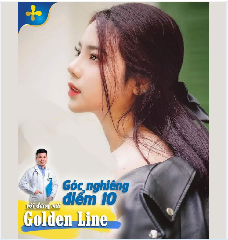 Nâng mũi GOLDEN LINE - Dịch vụ làm đẹp chưa bao giờ hết HOT tại Dr.Tống Hải