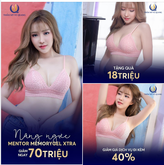 Nâng ngực bây giờ - Ưu đãi bất ngờ