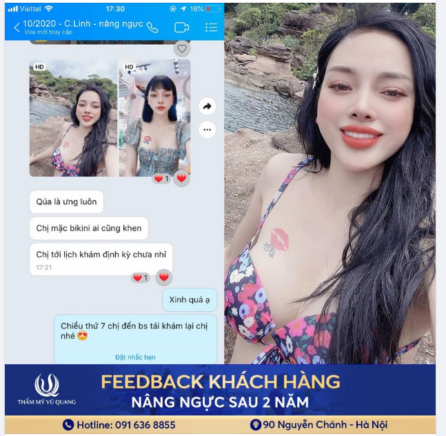 Ng ực siêu xinh, có làm anh ''rung rinh''