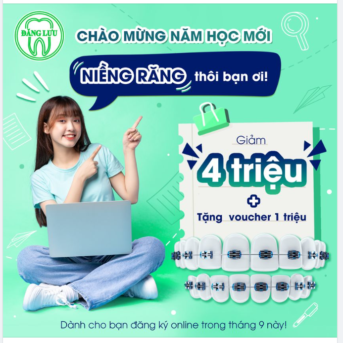 Niềng răng thật “cool ngầu” cho ngày tựu trường thật phong cách