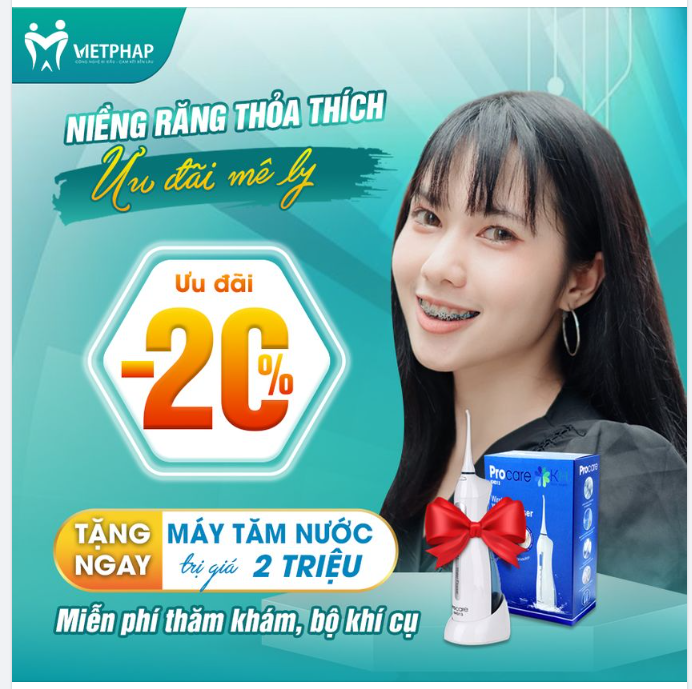 NIỀNG RĂNG THỎA THÍCH – ƯU ĐÃI MÊ LY