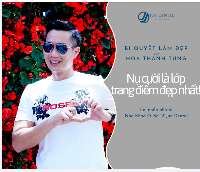 NỤ CƯỜI LÀ LỚP TRANG ĐIỂM ĐẸP NHẤT