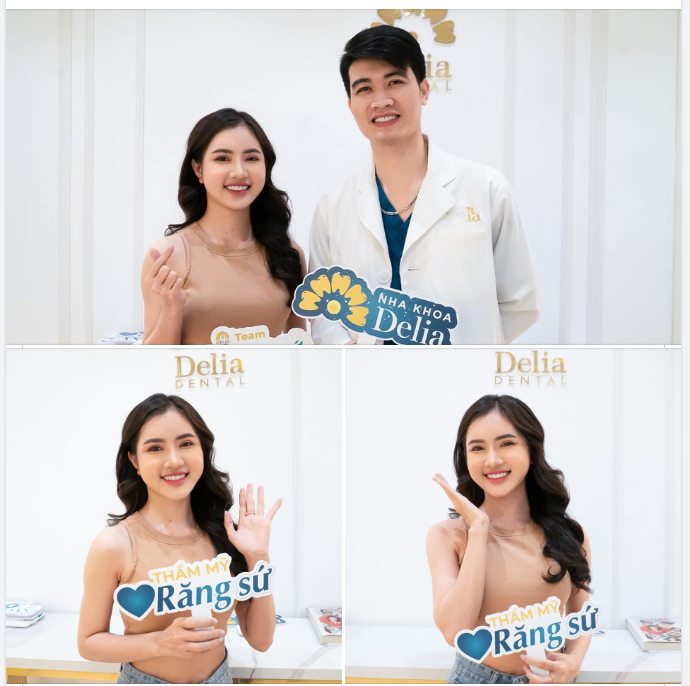 Nụ cười rạng rỡ của khách hàng chính là hạnh phúc của Delia.