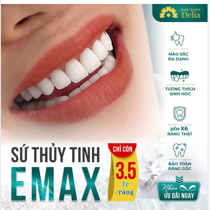 Răng sứ thủy tinh Emax - Giải pháp bền đẹp cho nụ cười của bạn