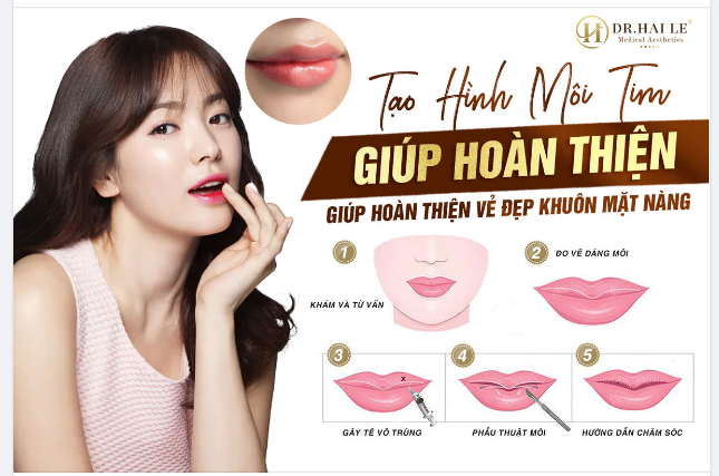 Bạn có muốn chiêm ngưỡng đôi môi trái tim quyến rũ nhất Việt Nam không? Hãy xem hình ảnh này để cảm nhận vẻ đẹp tuyệt vời của đôi môi này và thật sự, bạn sẽ không thể cưỡng lại được sức hút của họ.