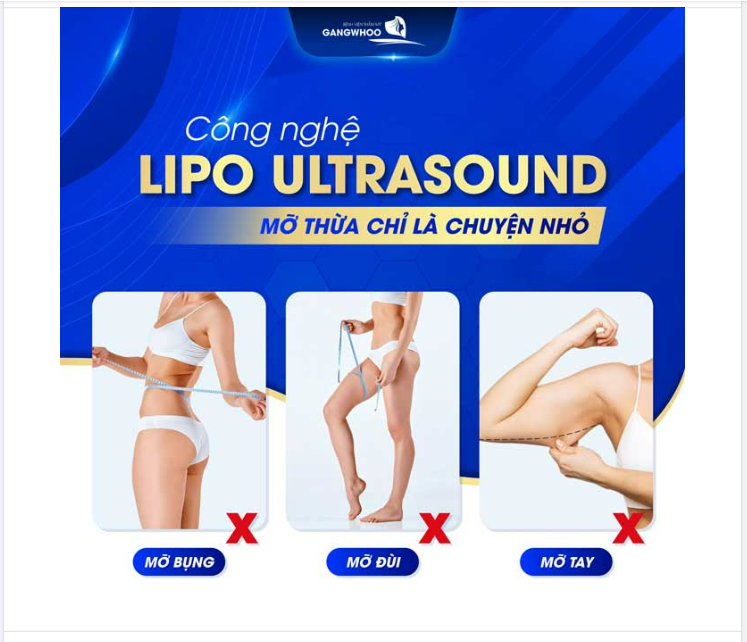VỚI LIPO ULTRASOUND - MỠ THỪA CHỈ LÀ CHUYỆN NHỎ