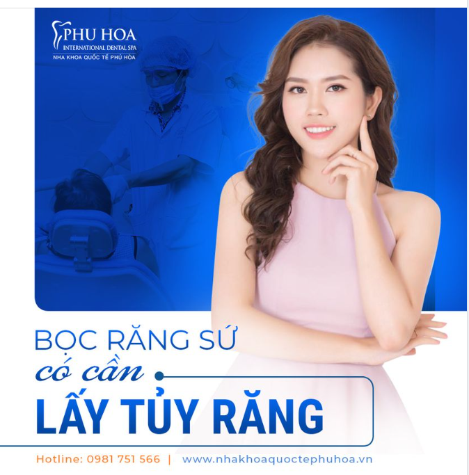 BỌC RĂNG SỨ CÓ CẦN LẤY TỦY RĂNG?