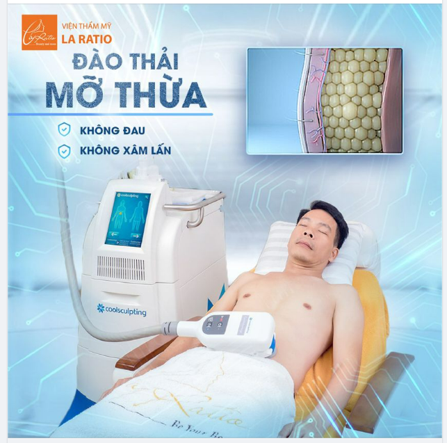 COOLSCULPTING - Giảm mỡ BẰNG NHIỆT LẠNH