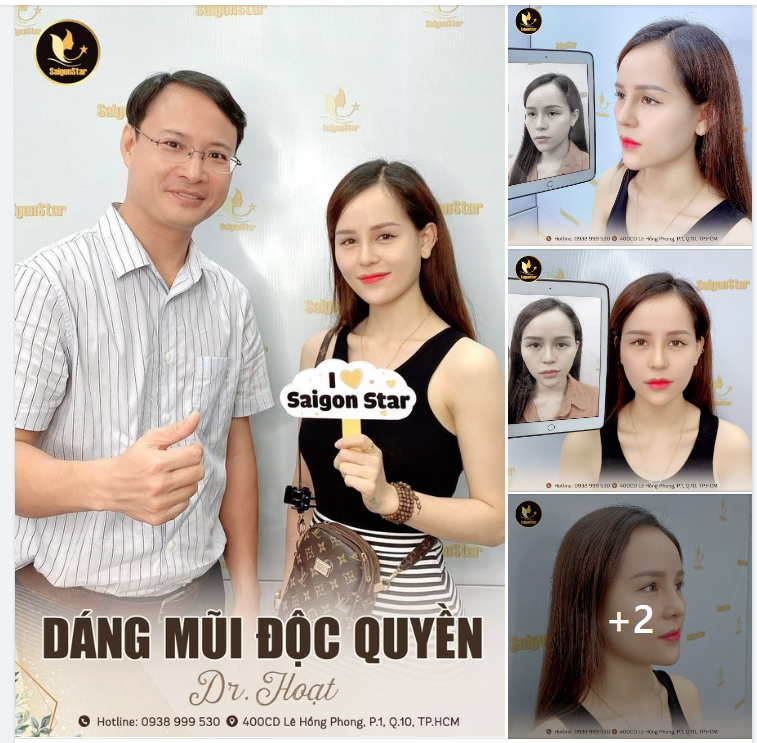 DÁNG MŨI ĐỘC QUYỀN DR. HOẠT