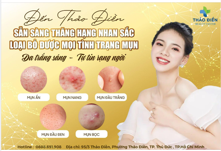 ĐẾN THẢO ĐIỀN SẴN SÀNG THĂNG HẠNG NHAN SẮC LOẠI BỎ ĐƯỢC MỌI TÌNH TRẠNG MỤN