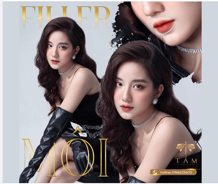 Filler Môi - Cân hết các cấp độ môi mỏng lệch, không rõ viền chỉ sau 15 phút