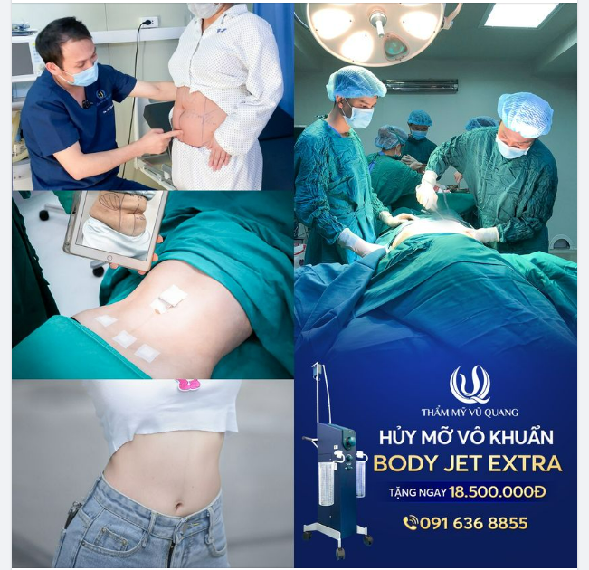 Hút mỡ Body Jet Extra - Mỡ nhiều đến mấy cũng ''tan thành mây''