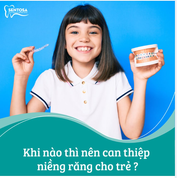 KHI NÀO THÌ NÊN CAN THIỆP NIỀNG RĂNG CHO TRẺ