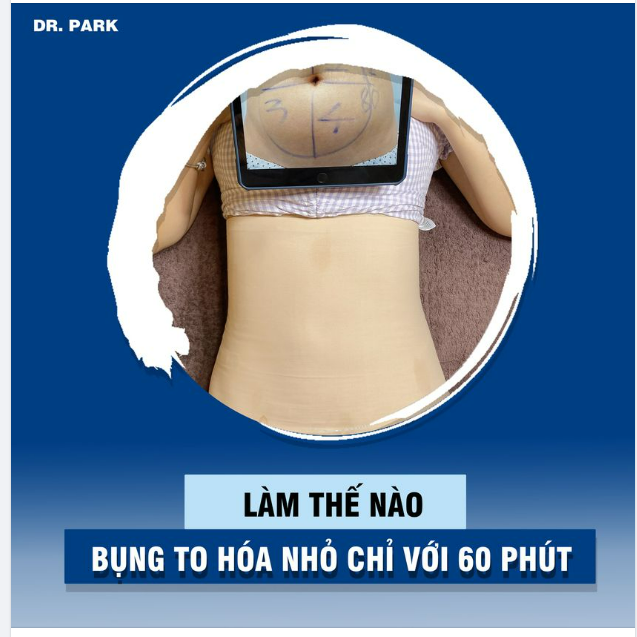 LÀM THẾ NÀO ĐỂ BỤNG TO HÓA NHỎ CHỈ SAU 60 PHÚT
