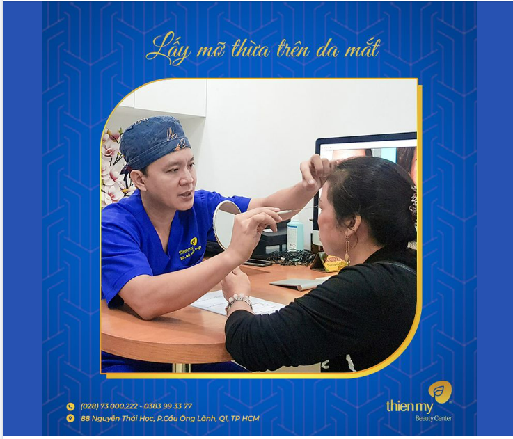 Lấy mỡ thừa trên da mắt - Phương pháp tìm lại tuổi thanh xuân