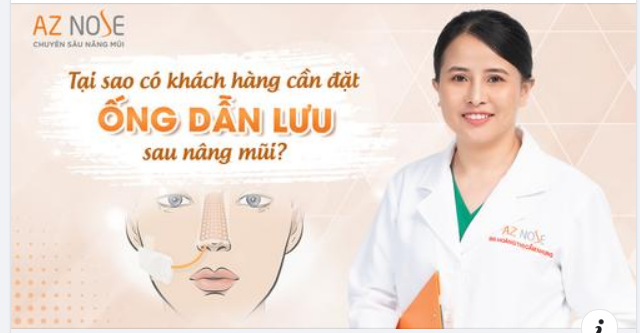 LỢI ÍCH CỦA ỐNG DẪN LƯU TRONG NÂNG MŨI