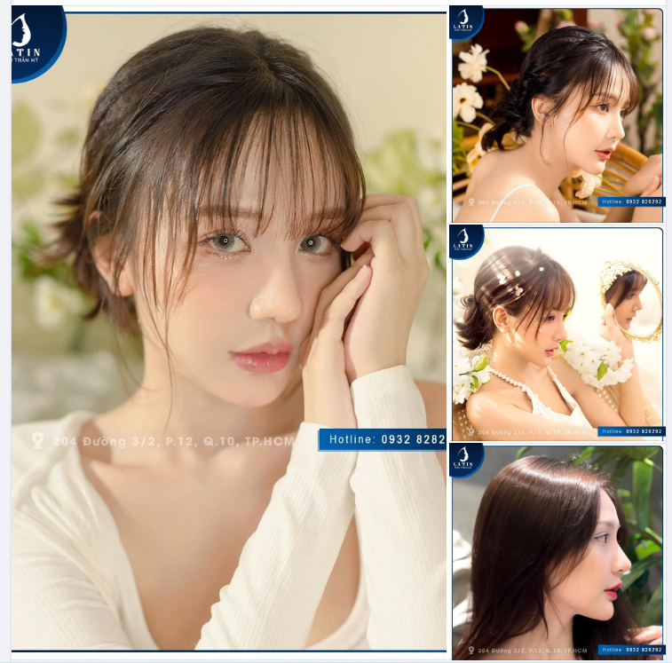 Mũi Latin làm hợp với khuôn mặt em, em ưng lắm ạ.