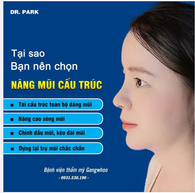 NÂNG MŨI CẤU TRÚC THAY ĐỔI MŨI BẠN NHƯ THẾ NÀO
