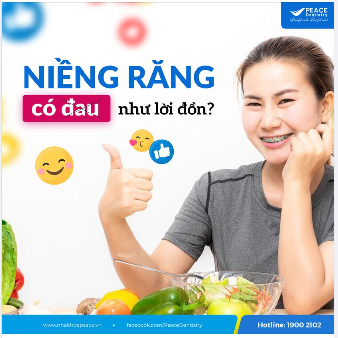 NGHE NÓI NIỀNG RĂNG ĐAU LẮM?