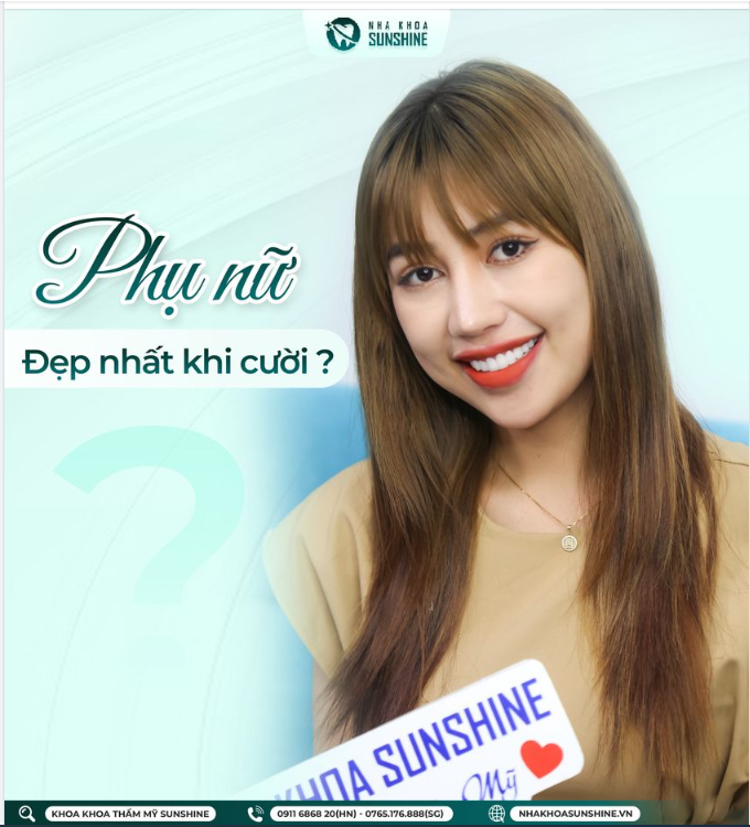 Nụ cười – “vũ khí” làm nên sức hút của người phụ nữ.