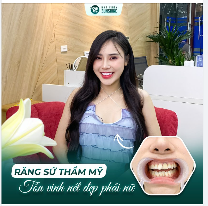 Phụ nữ đẹp nhất khi cười, vì thế đừng để nụ cười khiến mình tự ti trước đám đông nha