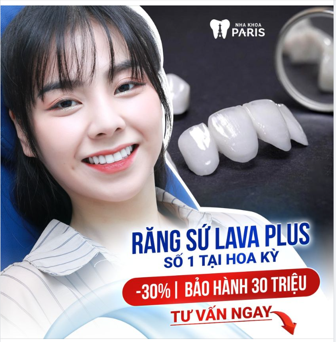 SỨ LAVA PLUS - LỰA CHỌN SỐ 1 CHO RĂNG  Ố VÀNG,  NHIỄM MÀU KHÁNG SINH