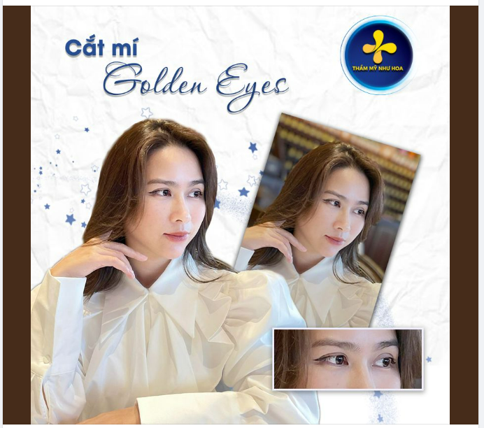 Khoe trọn nét đẹp với Golden Eyes