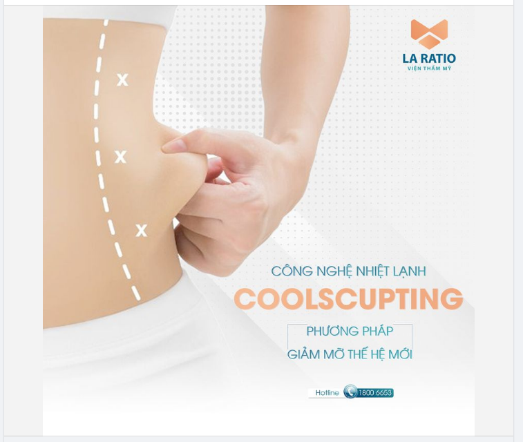 CoolScupting – Phương pháp giảm mỡ thế hệ mới