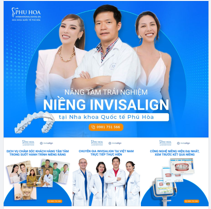 NÂNG TẦM TRẢI NGHIỆM NIỀNG INVISALIGN TẠI NHA KHOA QUỐC TẾ PHÚ HÒA