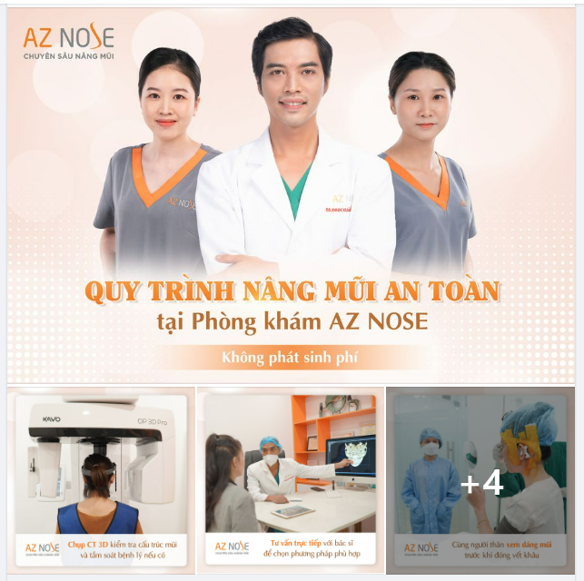 QUY TRÌNH NÂNG MŨI AN TOÀN TỪ A-Z