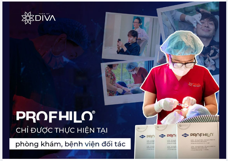 PROFHILO CHỈ ĐƯỢC THỰC HIỆN TẠI PHÒNG KHÁM, BỆNH VIỆN ĐỐI TÁC