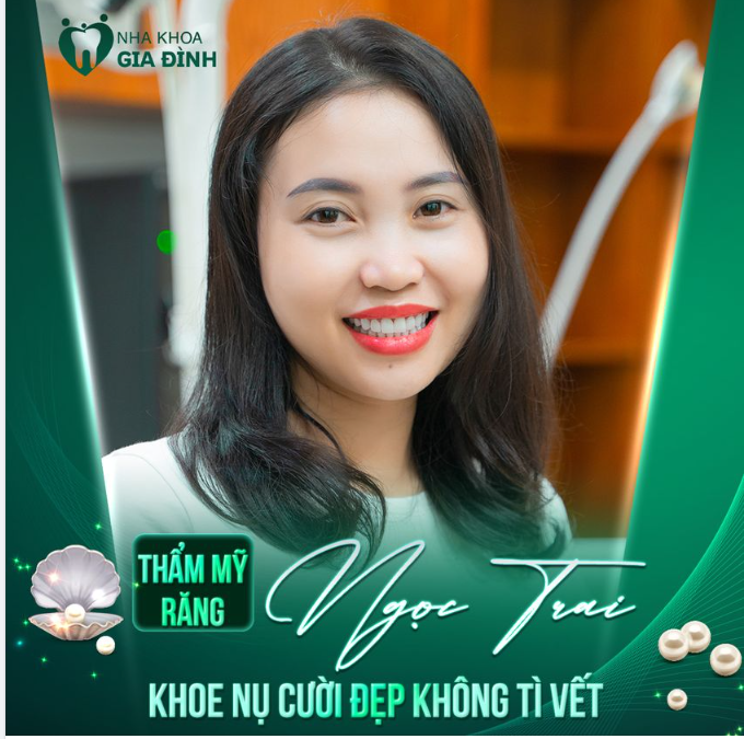 THẨM MỸ RĂNG SỨ NGỌC TRAI - KHOE NỤ CƯỜI ĐẸP KHÔNG TÌ VẾT