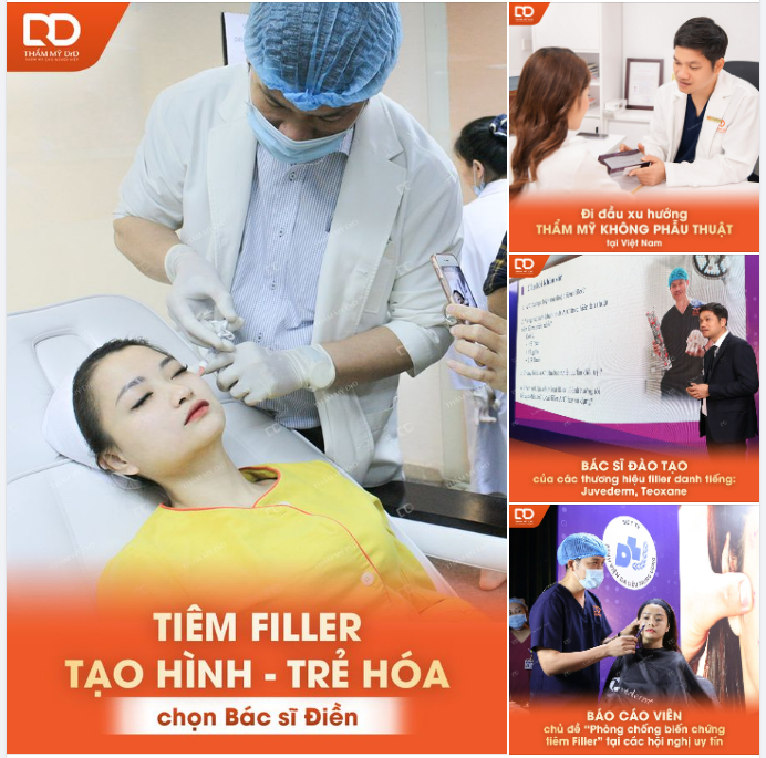 "Chỉ có bác sĩ có chứng chỉ hành nghề và được đào tạo mới được tiêm filler hay bất kỳ chất tiêm không phẫu thuật nào khác."