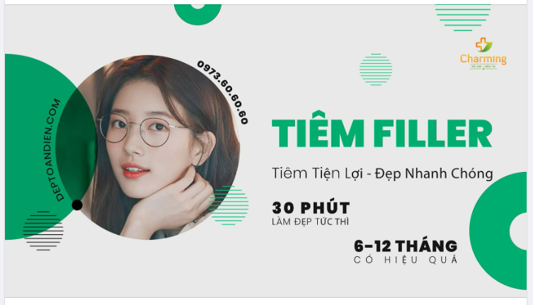 TIÊM FILLER TIỆN LỢI, LÀM ĐẸP NHANH CHÓNG