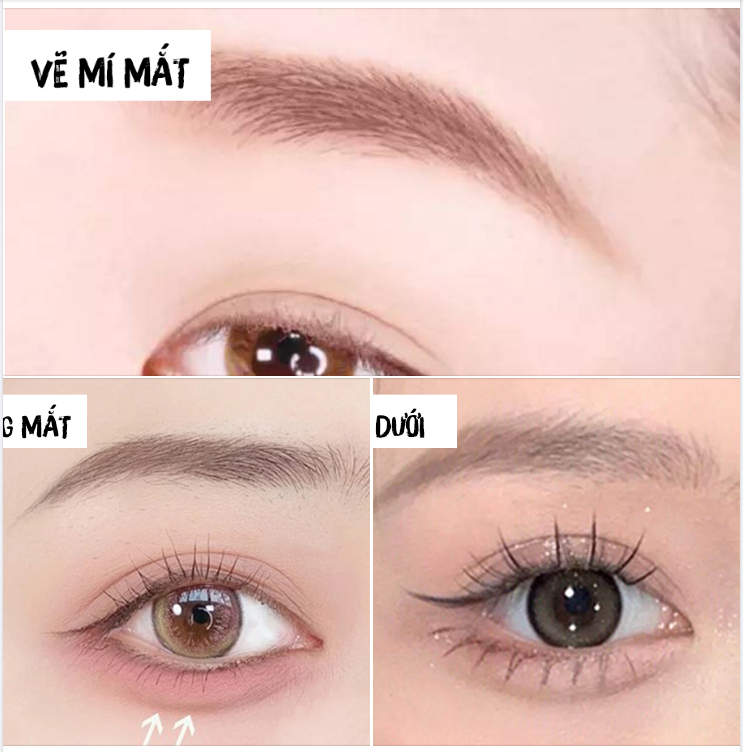 BÍ KÍP KẺ ĐÔI MẮT TRÒN CHO CÔ NÀNG MẮT XẾCH