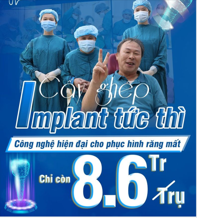 Bạn đã biết về cấy ghép răng Implant tức thì?