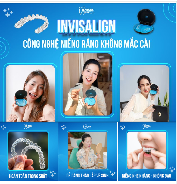 INVISALIGN-CÔNG NGHỆ NIỀNG RĂNG KHÔNG MẮC CÀI