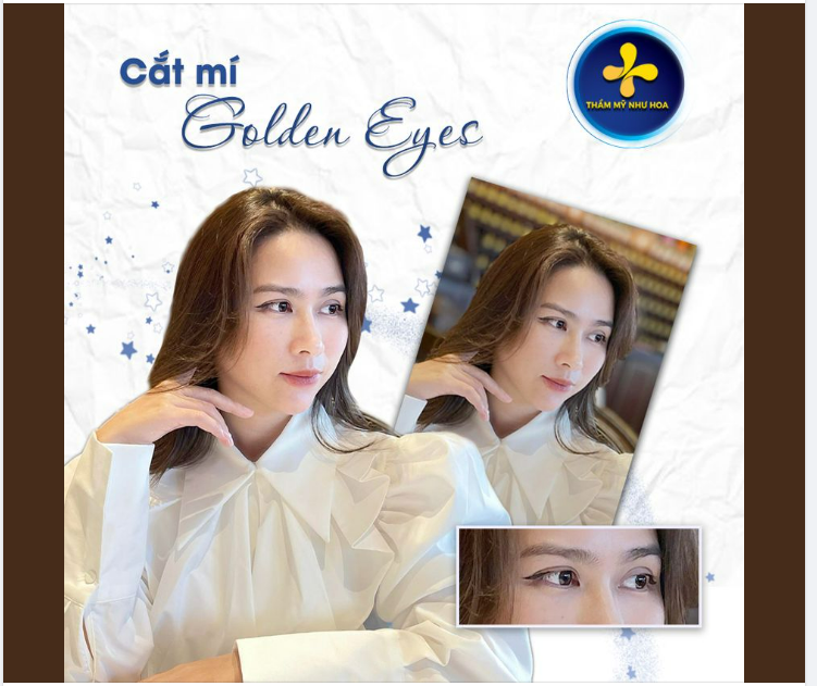 Khoe trọn nét đẹp với Golden Eyes